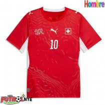 Camiseta Suiza Granit Xhaka #10 Primera Equipación Mundial 2026 manga corta